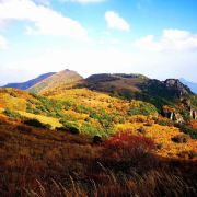 黄草梁自然风景区,位于北京市门头沟区斋堂镇北14公里处,离天安门的