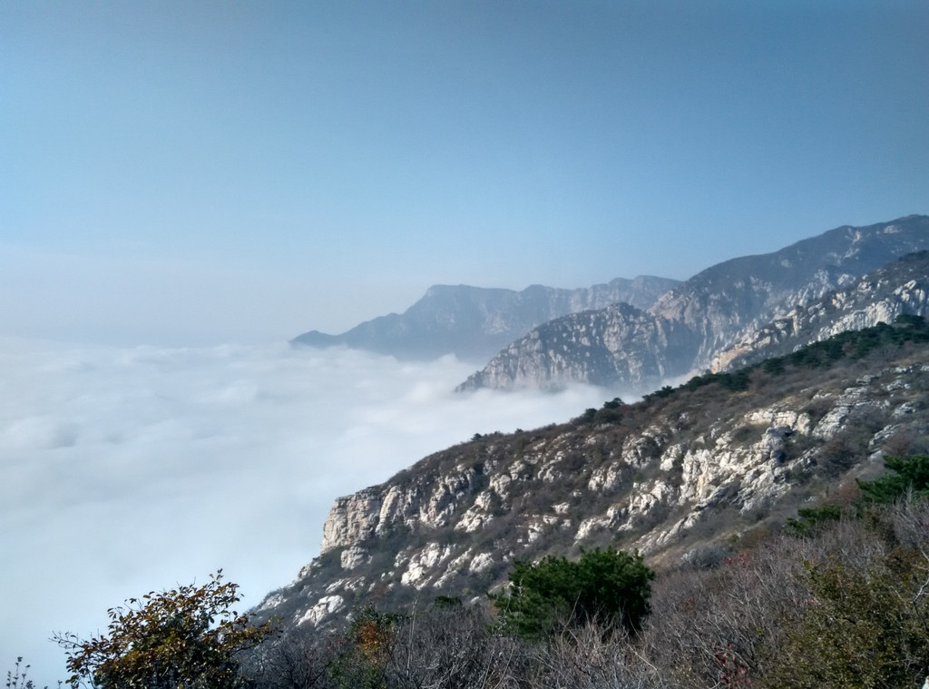 徒步大美嵩山(上) 太室山 峻极峰 卢崖瀑布