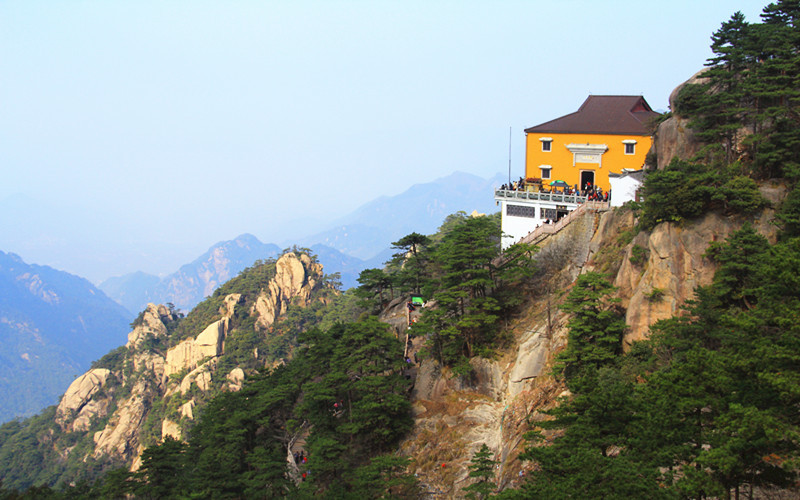 天台景区,观音峰,古拜经台金地