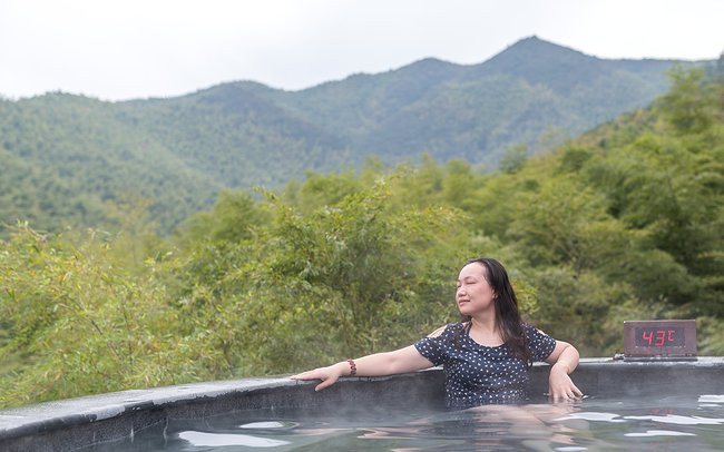 在天目湖,沉醉在那梦幻竹海温泉