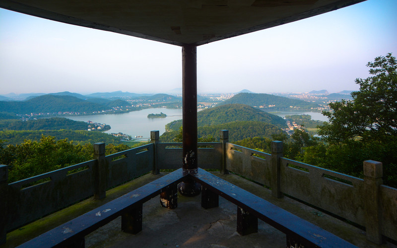 自驾:乌镇南,西湖北,在嘉兴南北湖度假避暑--爬山,望海,游湖