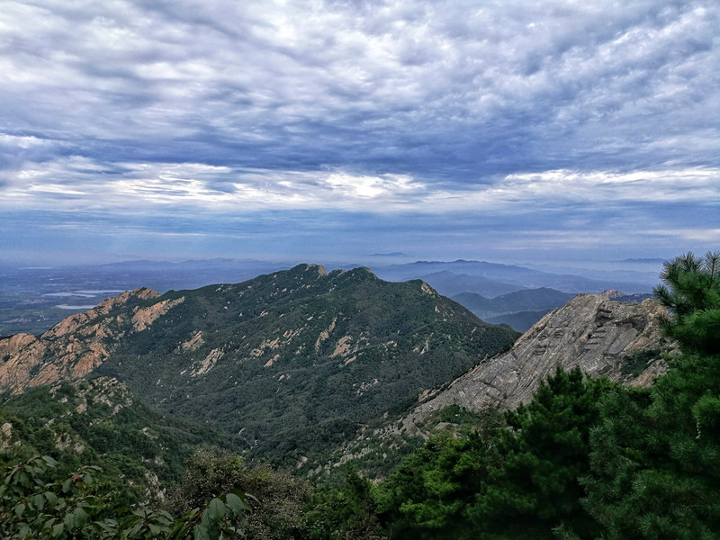 行走在沂蒙山的力量,五天征服三座山头