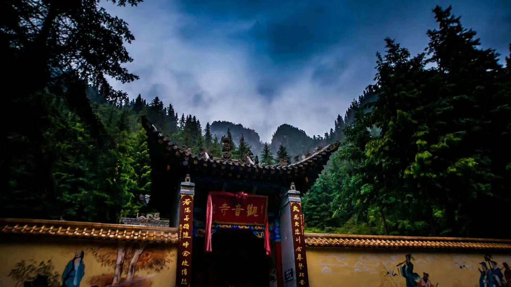 景区观音寺庙