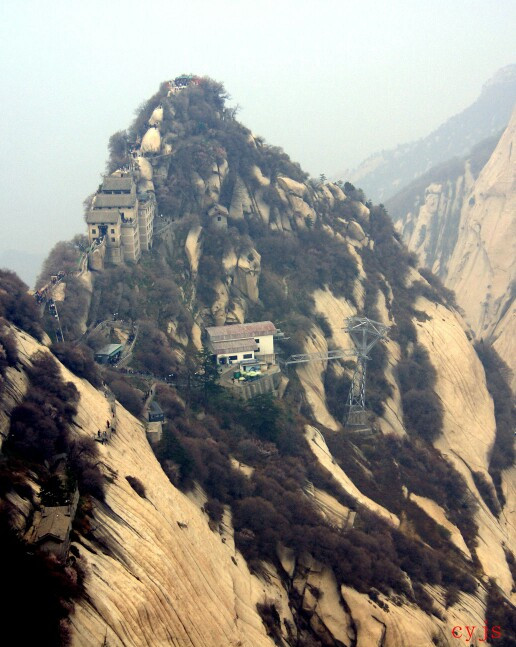 三山五岳之—西岳华山