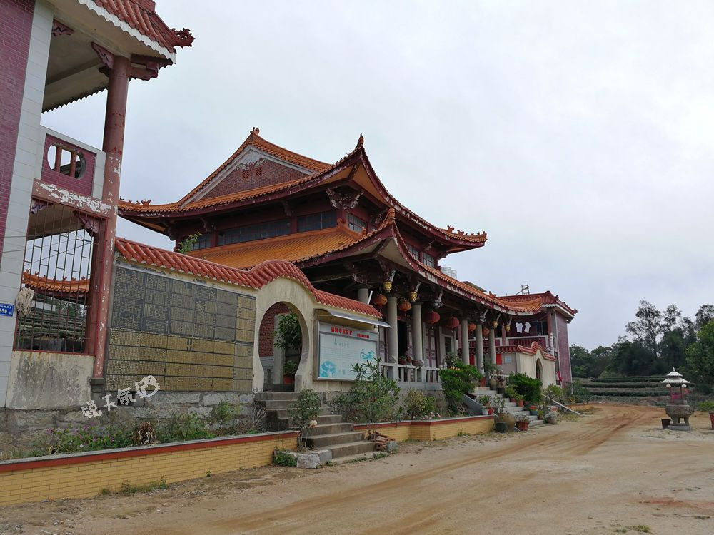 海拔480米的厦门翔安锄山村,有香草园,寺庙,还有名人墓