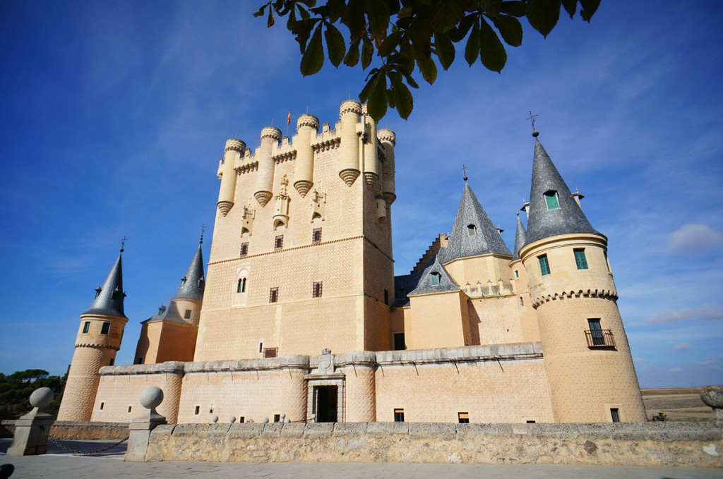 西班牙白雪公主城堡图片
