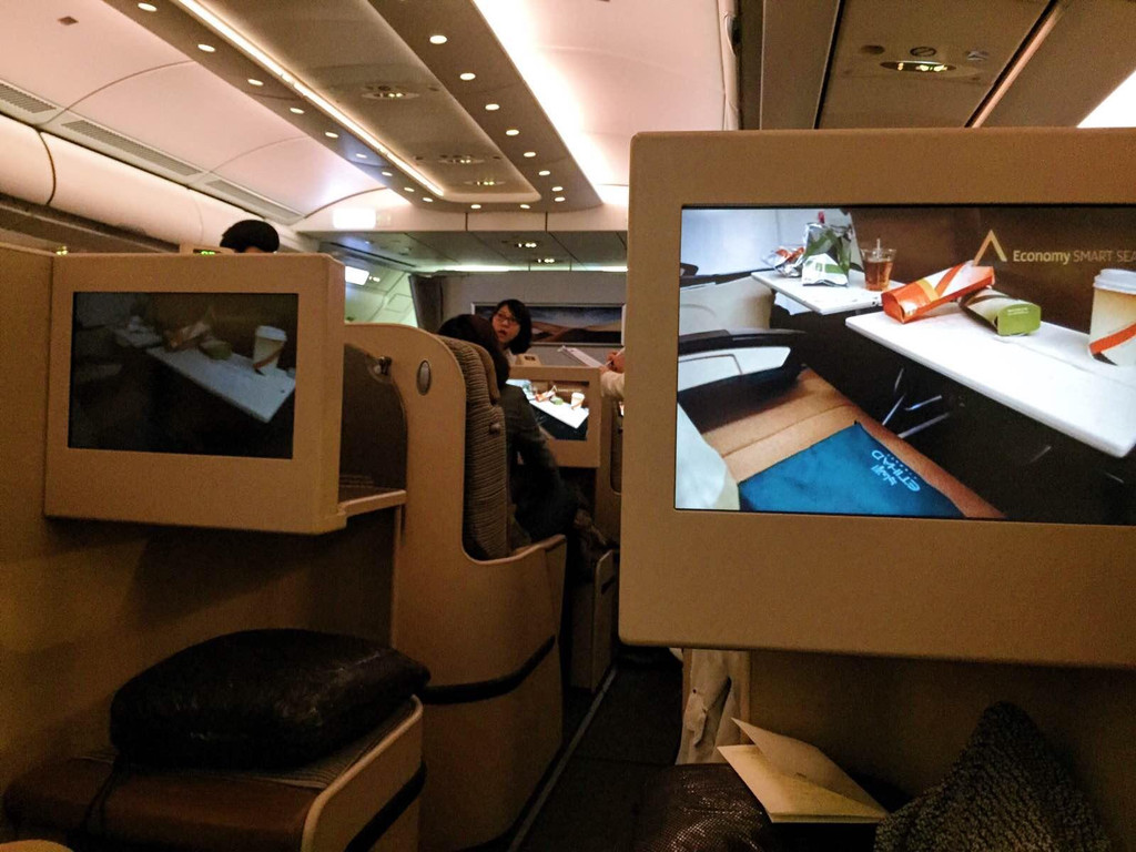 阿提哈德空客a380公务舱                    