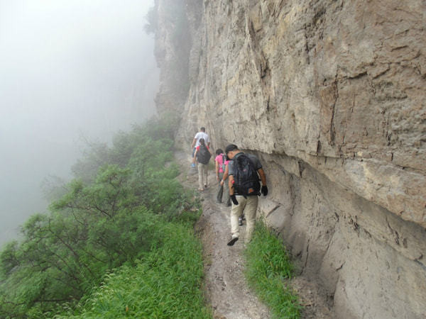 邯郸鼓山,青春冒险徒步行