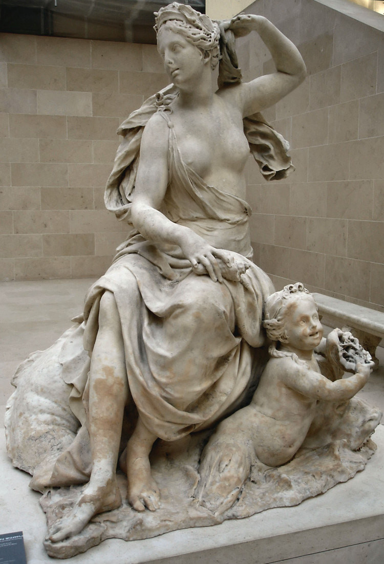 《海后安菲特里忒》(amphitrite),作者antoine coysevox.