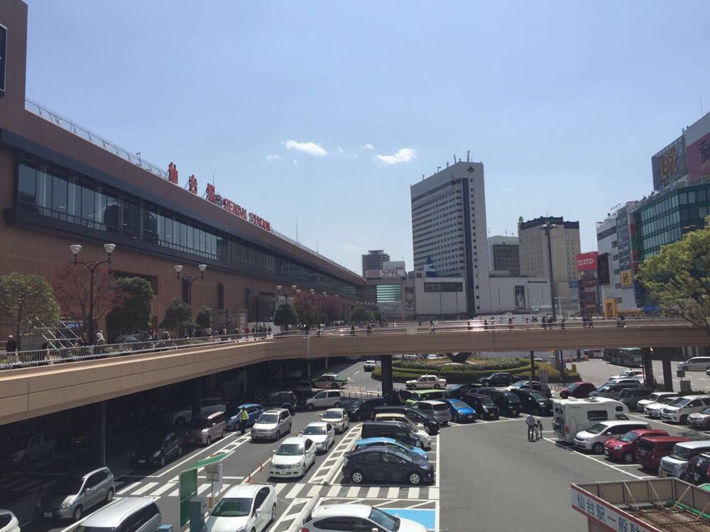 仙台站附近的建筑 kisuke jr sendai station
