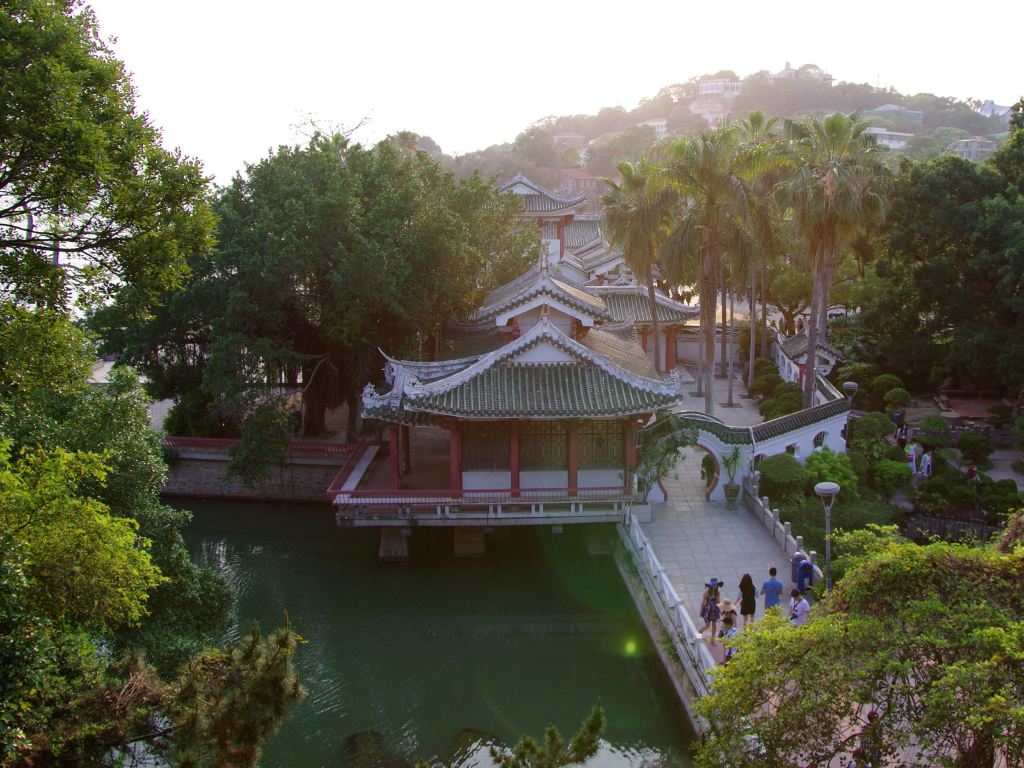 菽庄花园的颇似风格绘制江南符号的a风格雅致.cad粗糙度建筑庭院图片