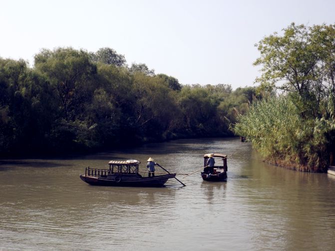 韦金勇:江苏泰州老街溱湖湿地溱潼古镇兴化李