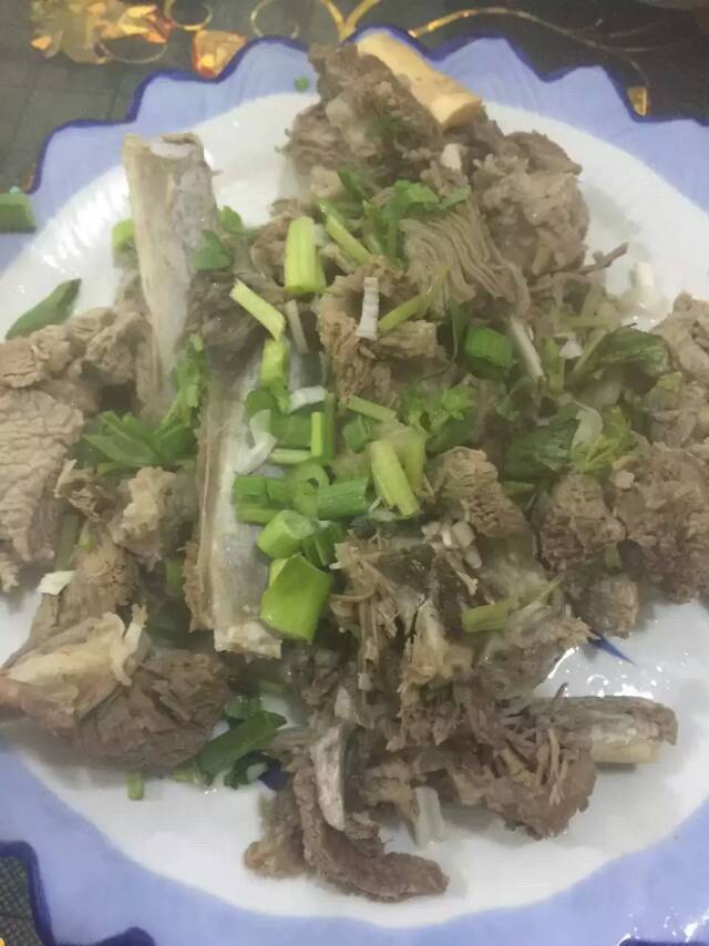 手撕羊肉 特色美食