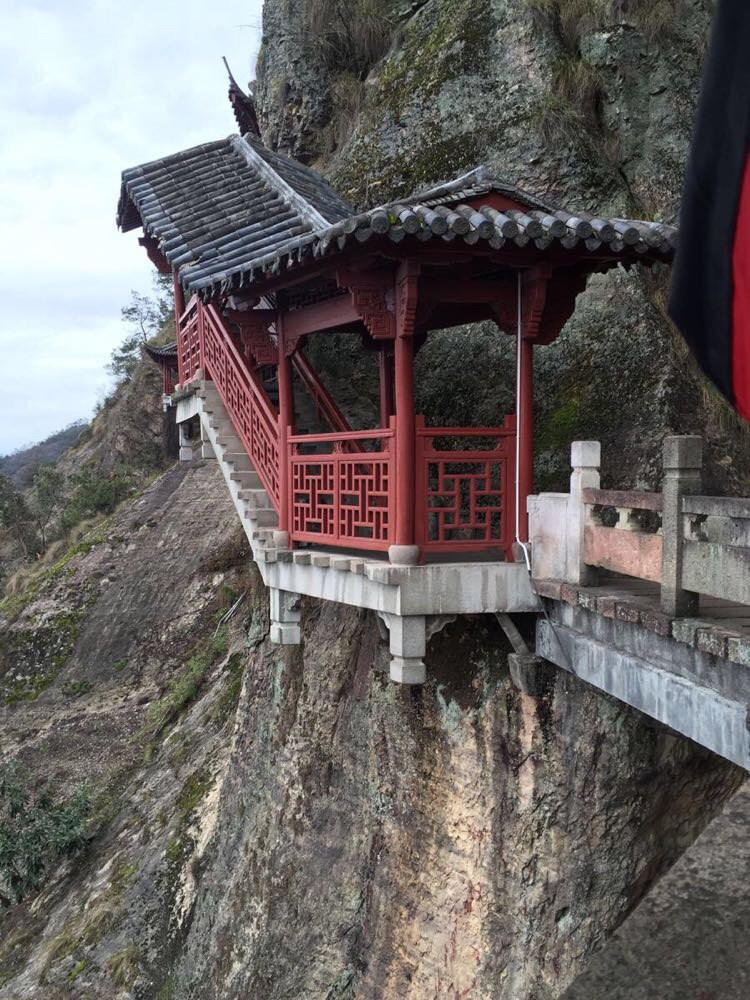 建德大慈岩景区 江南悬空寺