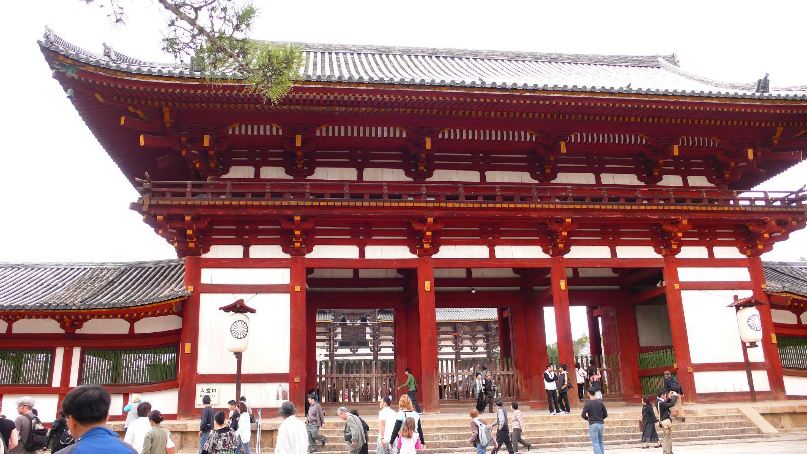 重要文化财产中门——江户时代 东大寺