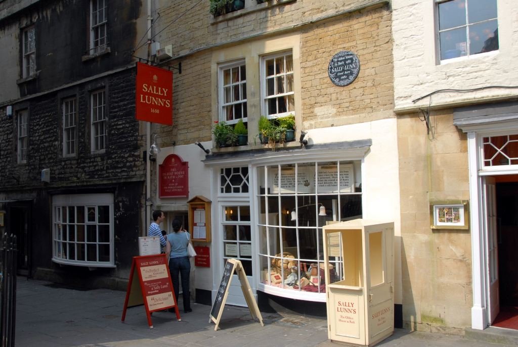 英国巴斯:不可错过的三百年古老面包店 --sally lunn"