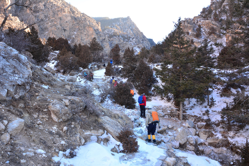 宁夏贺兰山踏雪之旅-穿越宁夏与内蒙古寻找最美冬日雪景(阿拉善左旗南