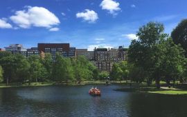 波士顿波士顿公共花园天气预报,历史气温,旅游