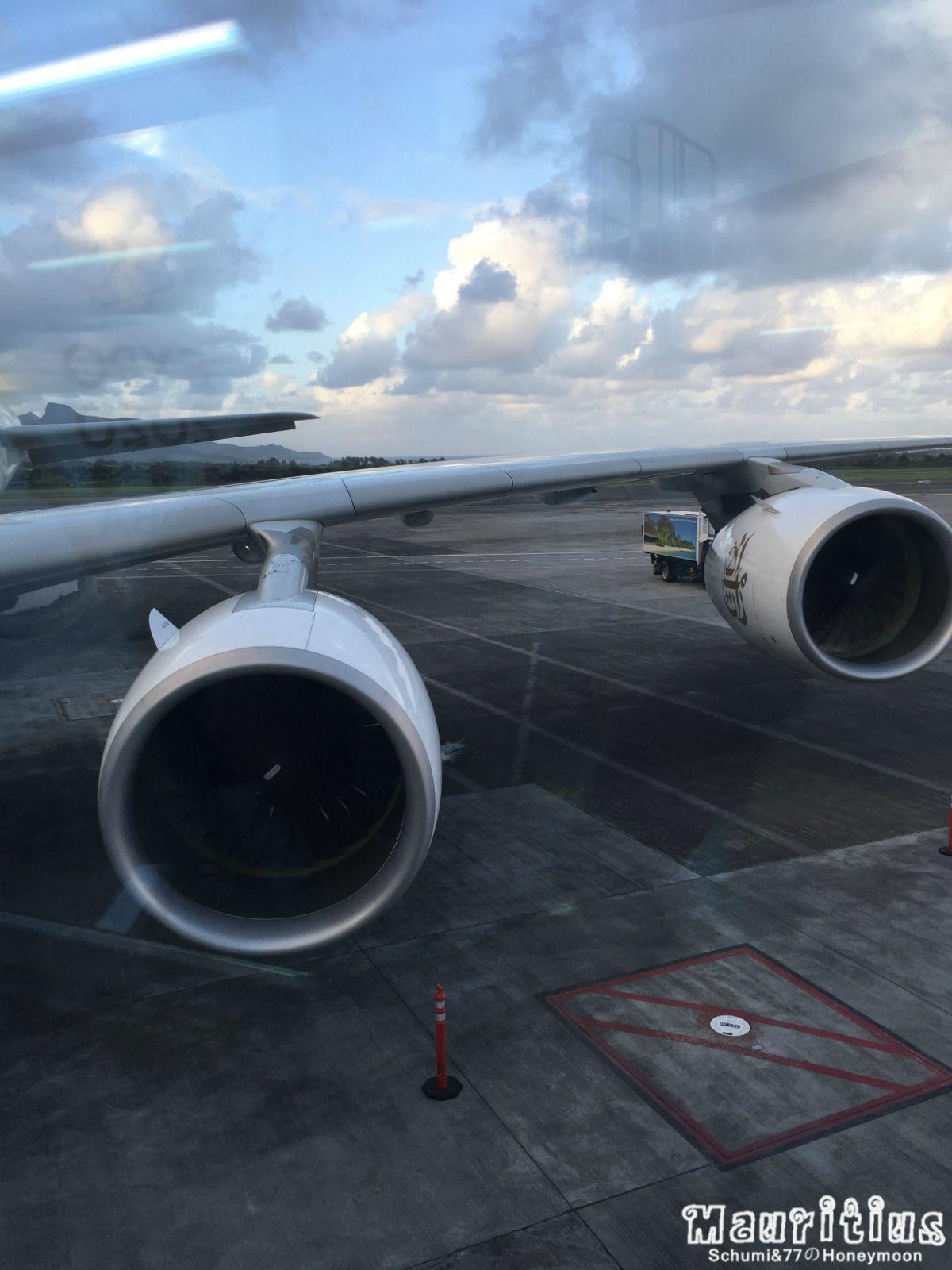 a380-全球载客量最高的客机,双层四发动机. 毛里求斯