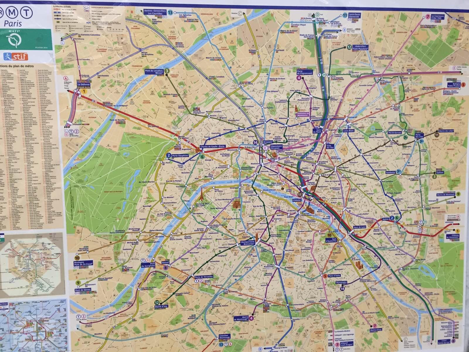 巴黎zone地图