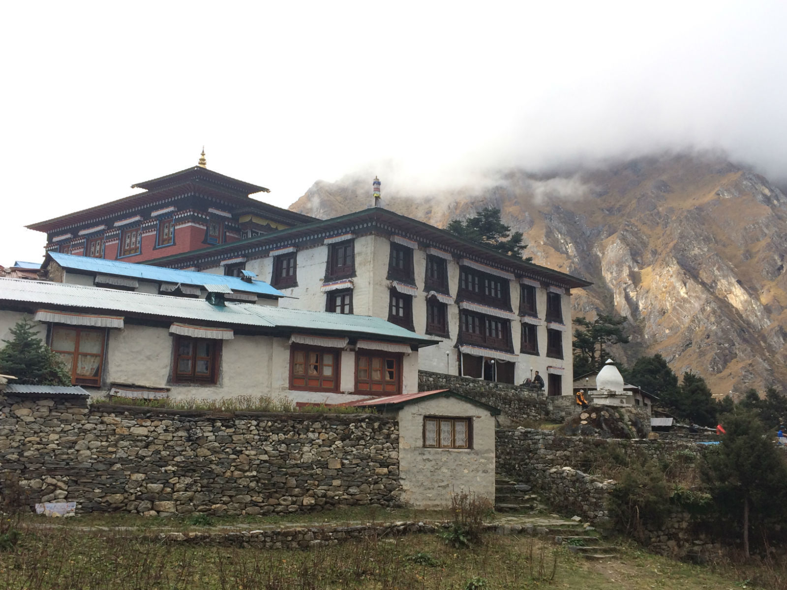 tengboche寺庙是尼泊尔最大的藏传佛教寺庙 tengboche monastery