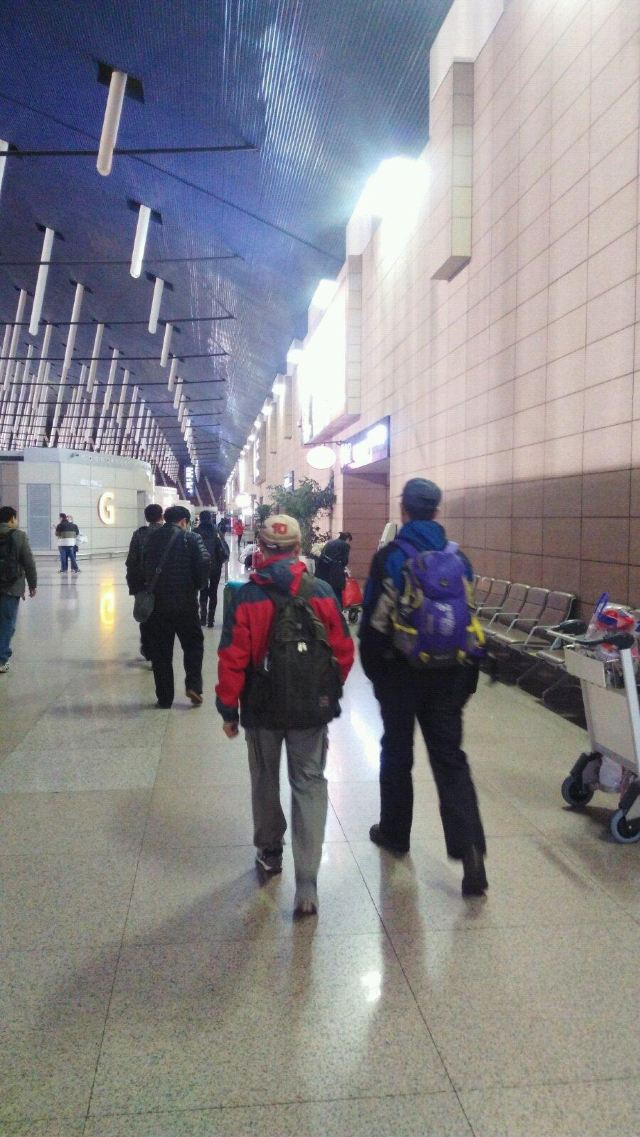 去登机处 上海浦东国际机场