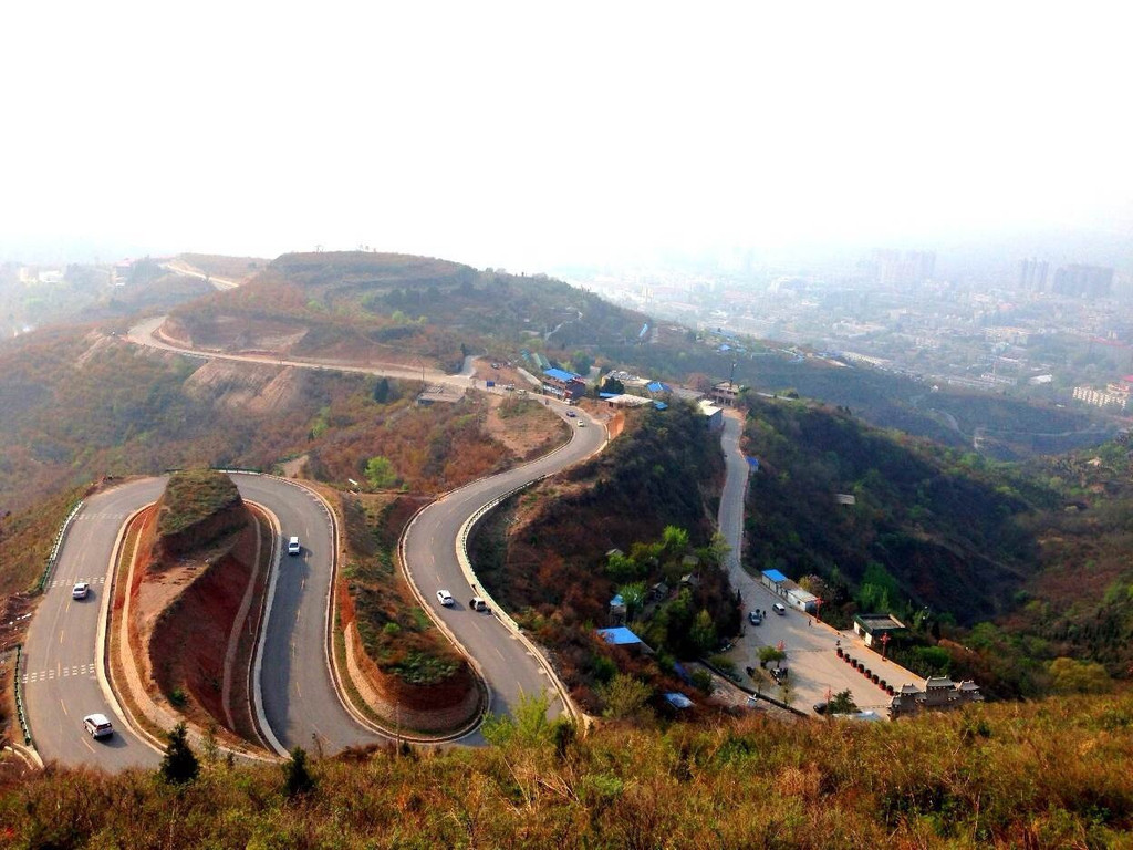 骑行西安最美盘山路