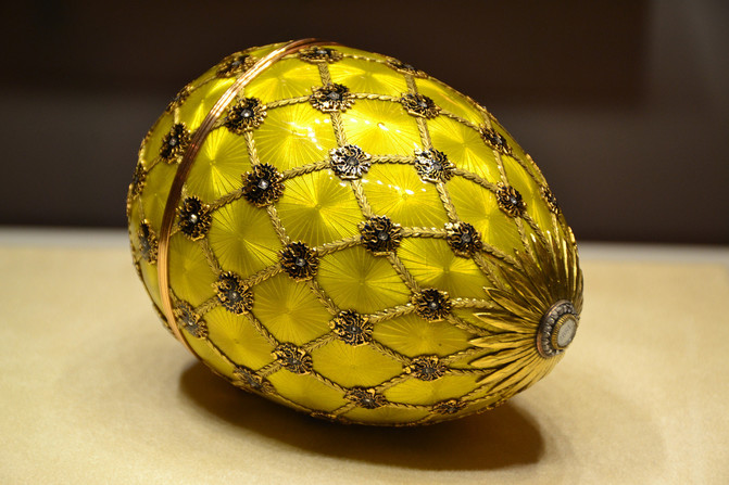 第16枚彩蛋:1897年,沙皇加冕礼彩蛋,imperial coronation egg