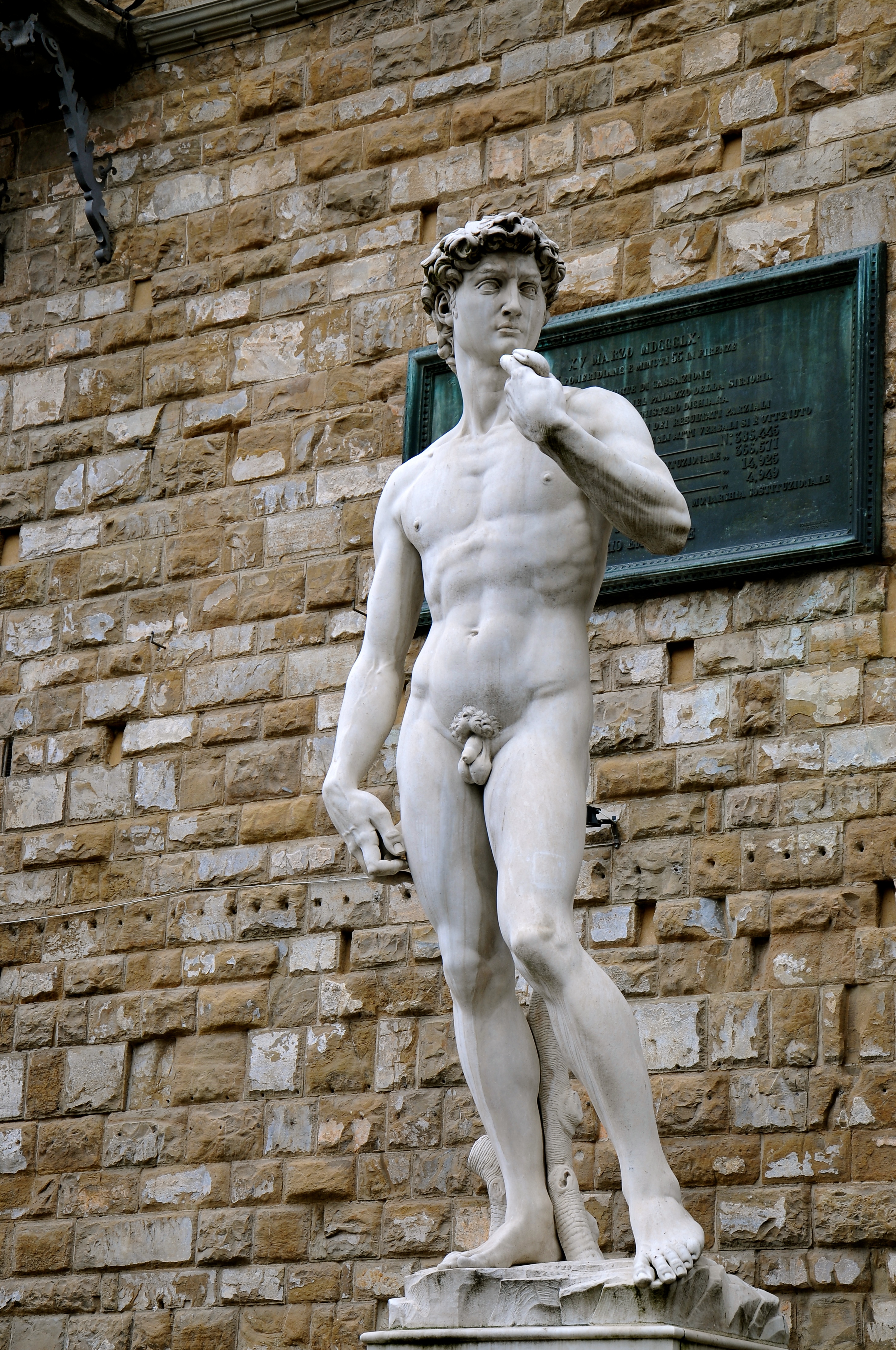 君主广场的大卫 大卫塑像