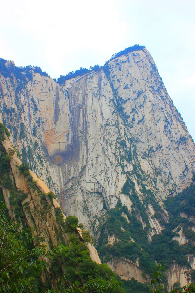 34天游中国之直取华山(华山的路)