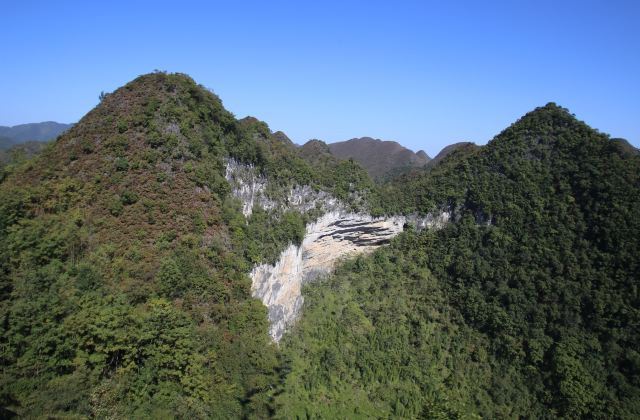 目的地 中國 廣西 百色 樂業 景點 大石圍天坑群