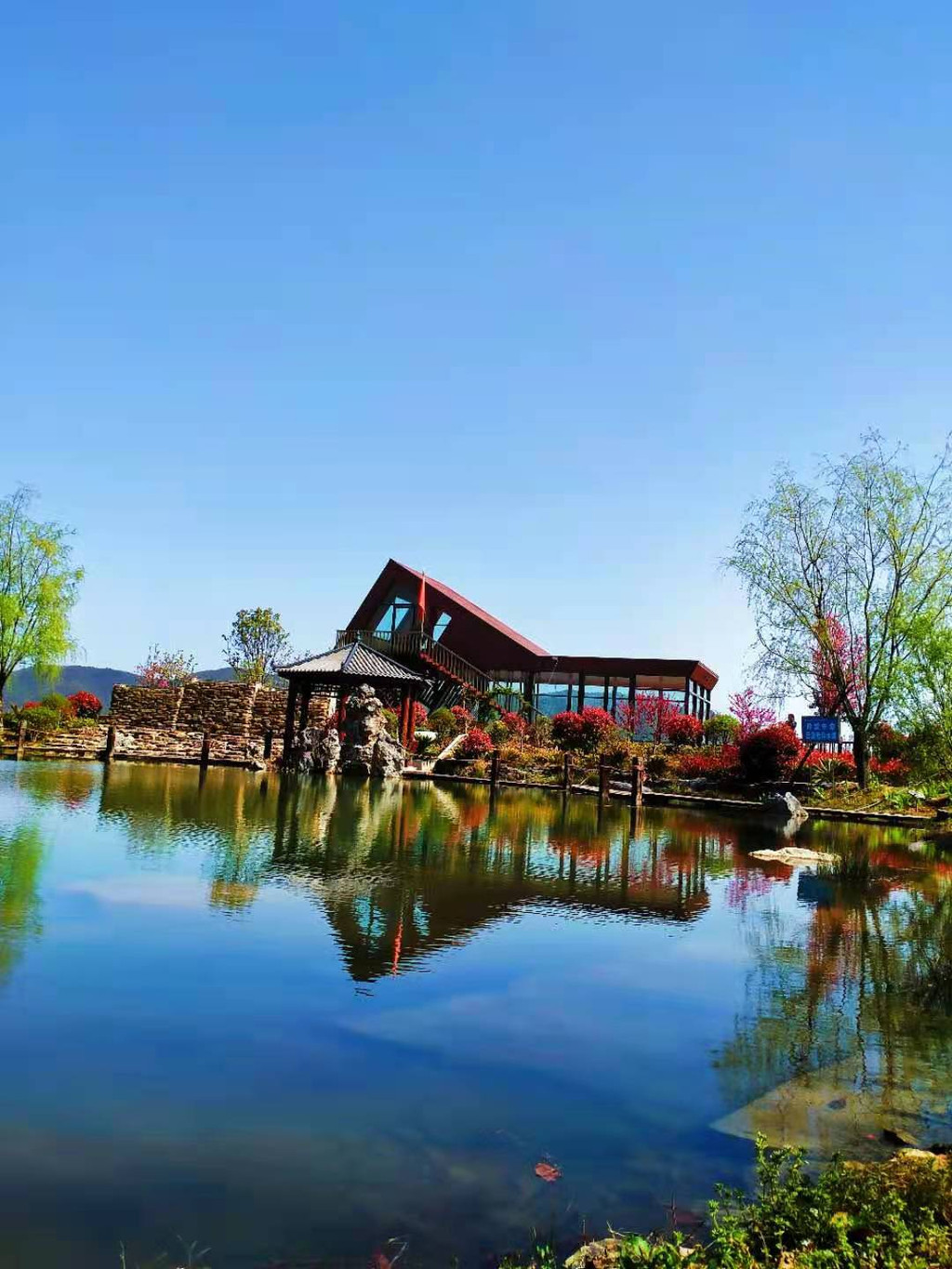 來南漳天池山感受似水年華讓青春不負好時光