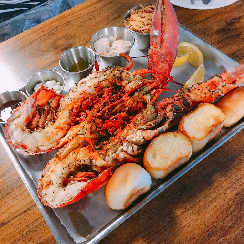 梨泰院龙虾大餐