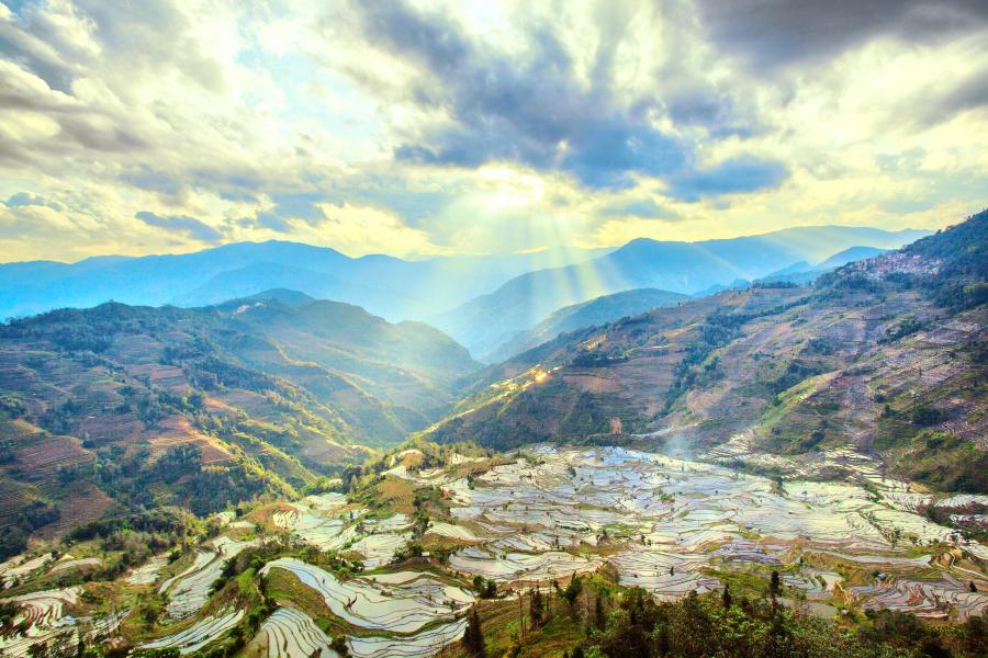 老虎嘴梯田