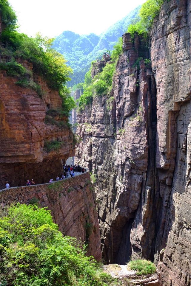 晋城晋城红岩大峡谷图片