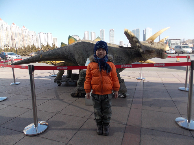 大连恐龙馆、星海广场、老虎滩乐园春节自驾亲