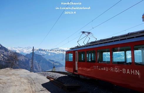 4月瑞士7天春游,琉森湖、卢塞恩、雪朗峰、瑞