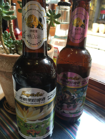 香格里拉啤酒,包装挺好看的