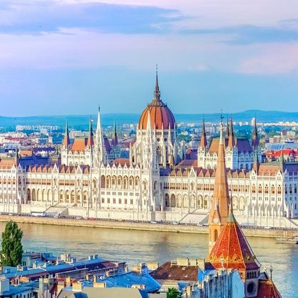匈牙利布达佩斯布达城堡+塞切尼链桥+英雄广场+自由桥一日游