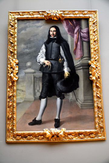 【乞童】西班牙画家穆里略1645--1650年画的.世界名画.