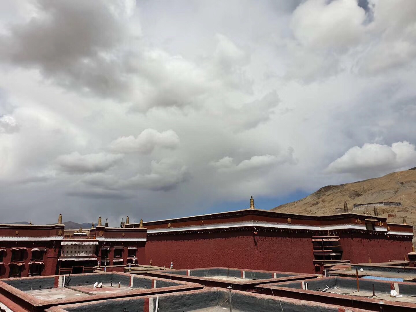 Tibet Shigatse Sakya Monastery