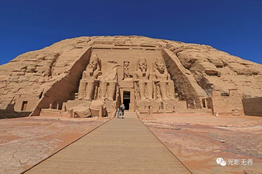 短片 埃及(三,伟大而震撼的阿布辛贝勒神庙,无法