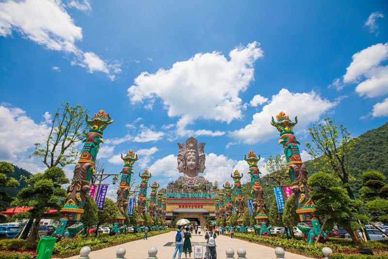 来张家界看一场千古情走一遍武陵源内涵大量美图攻略