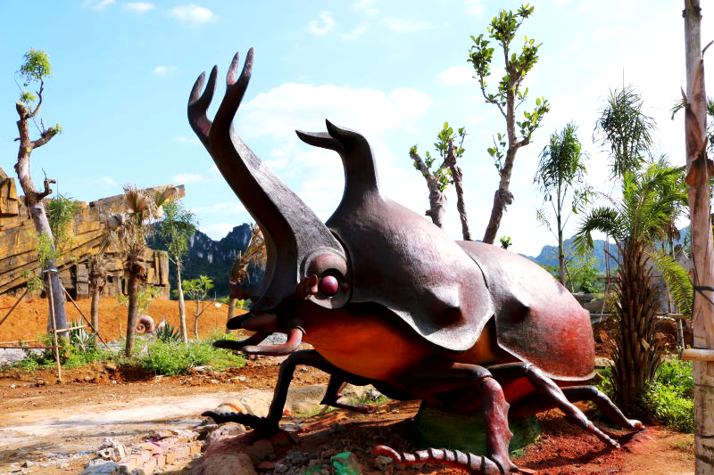 国庆节宾阳人必玩的景点——扶绥龙谷湾恐龙公园