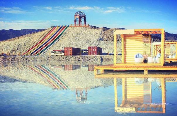 新疆盐湖景区