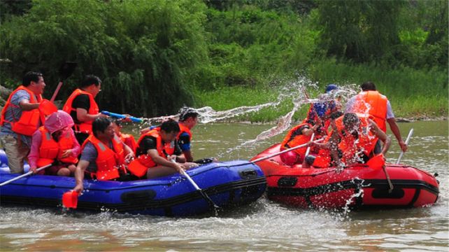 商洛金丝峡景区二日游体验丹江漂流深度游览金丝峡