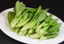 九江美食图片-庐山小白菜