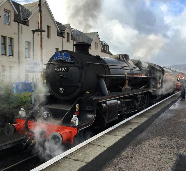 jacobite蒸汽火车