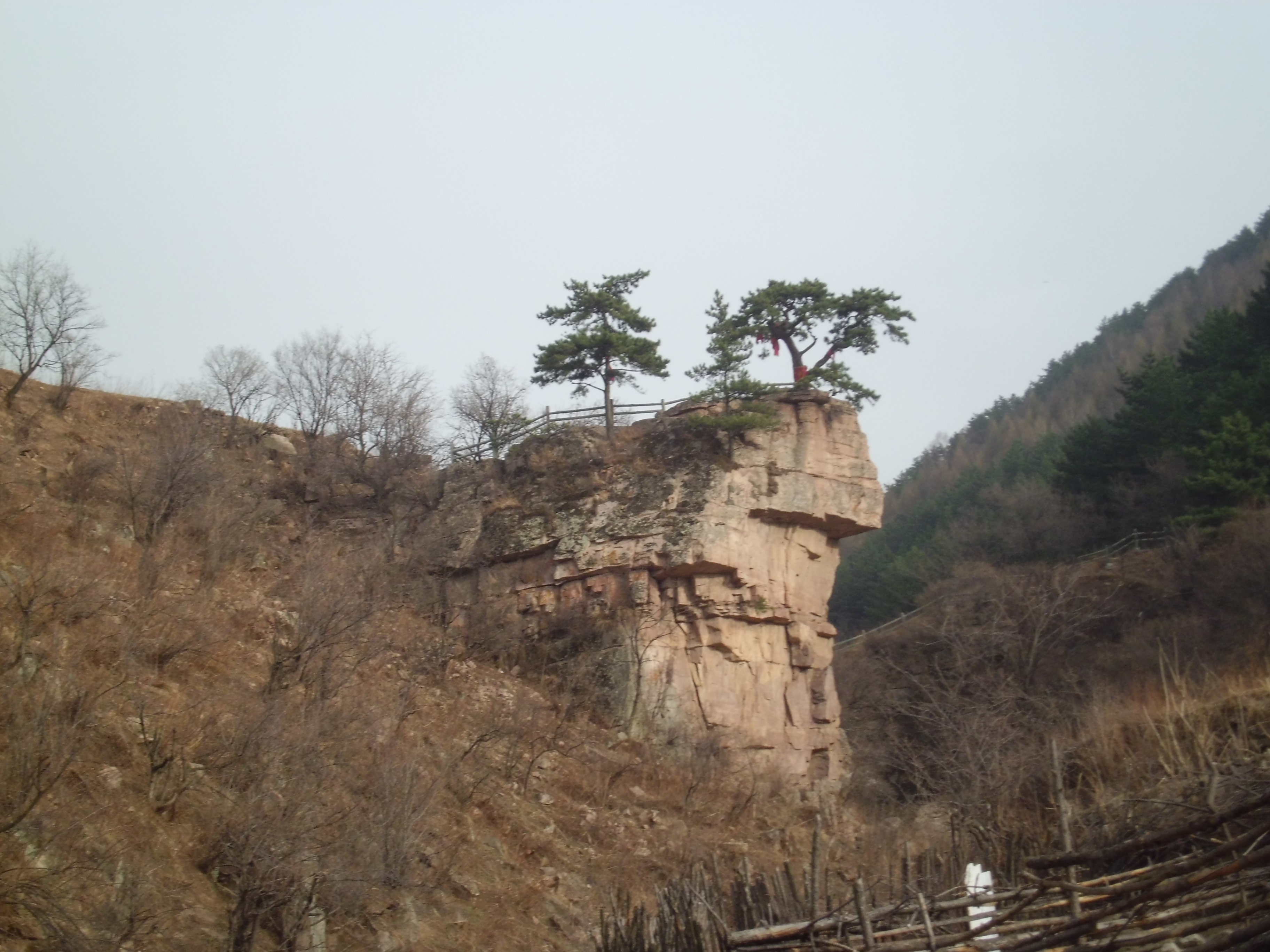 15来到七里峪大门口