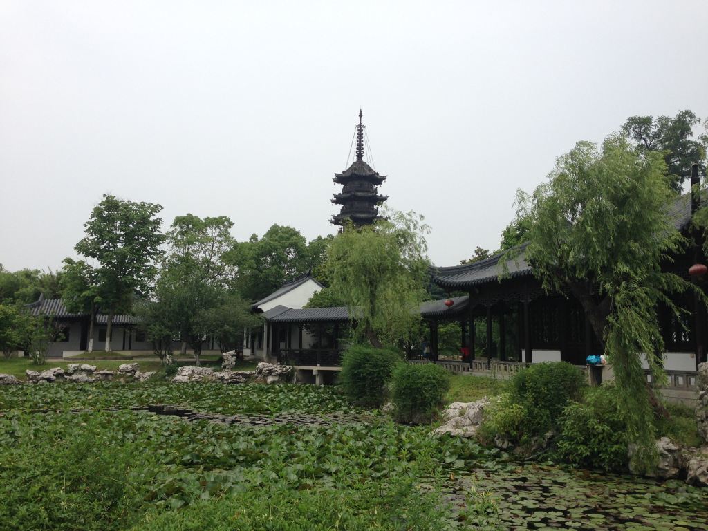 常熟梅李古鎮聚沙園半日遊